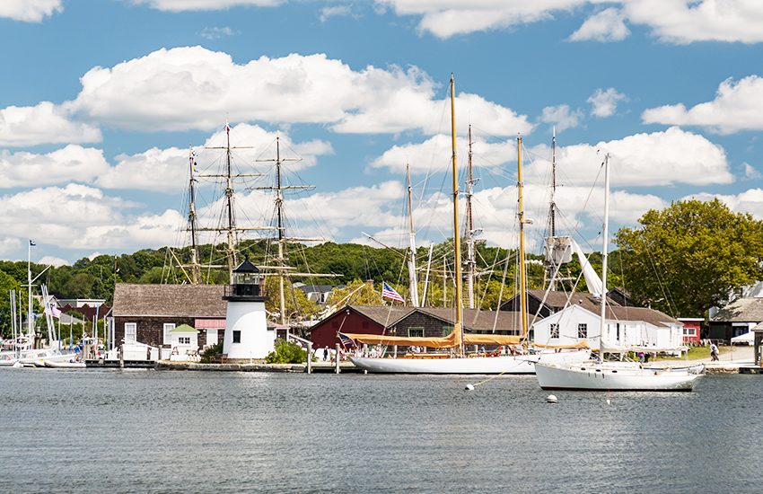 Best family travel destination is Mystic, Connecticut
