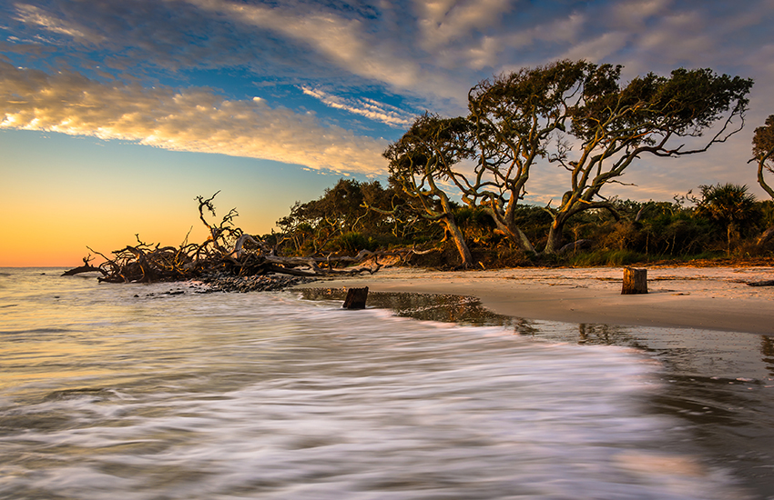 Best winter beach destination with family in Jekyll Island, Georgia
