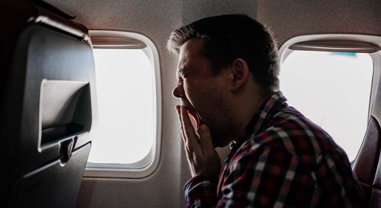 How to sleep on a long flight