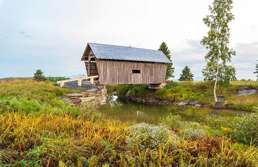 AM Foster covered bridge